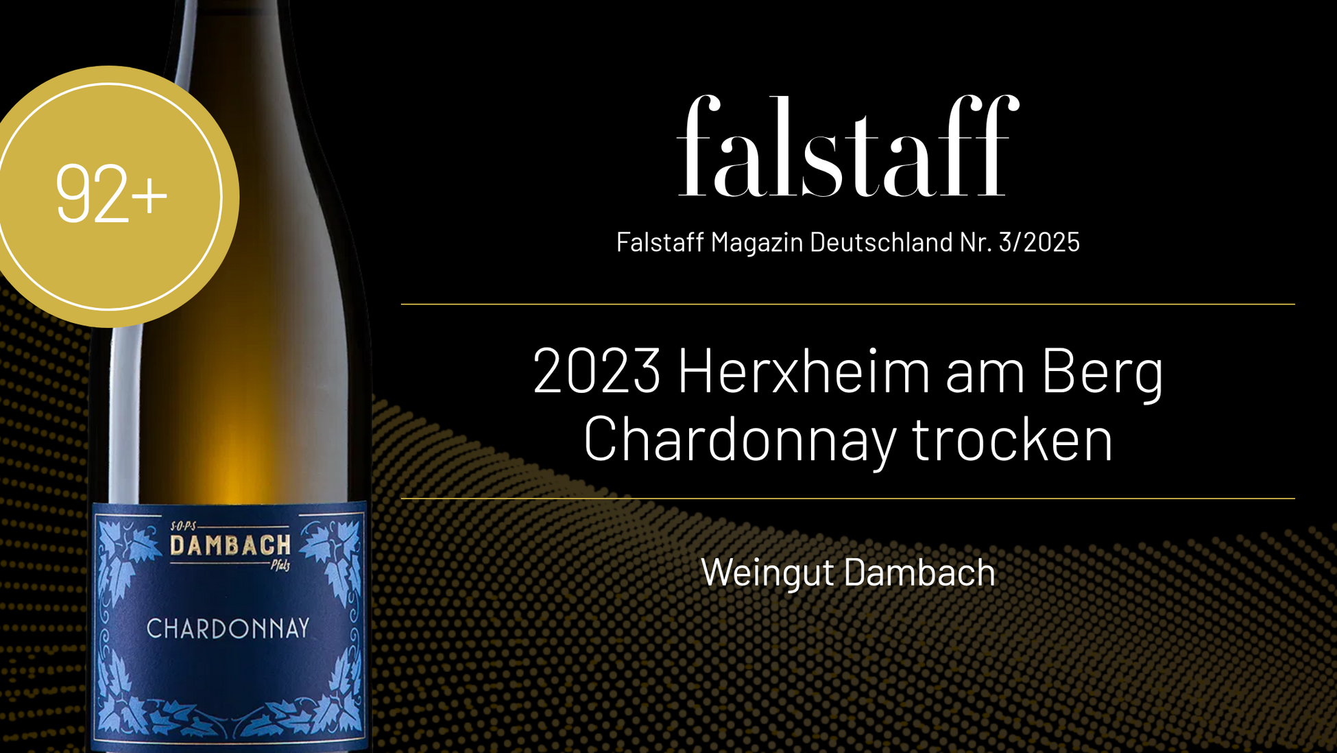 Falstaff Auszeichung Herxheimer Chardonnay 