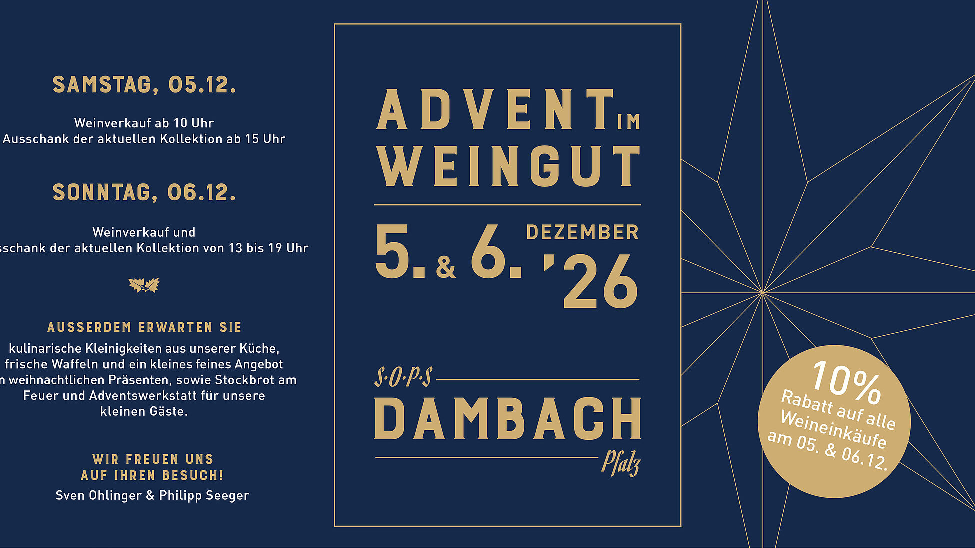 Advent im Weingut Dambach